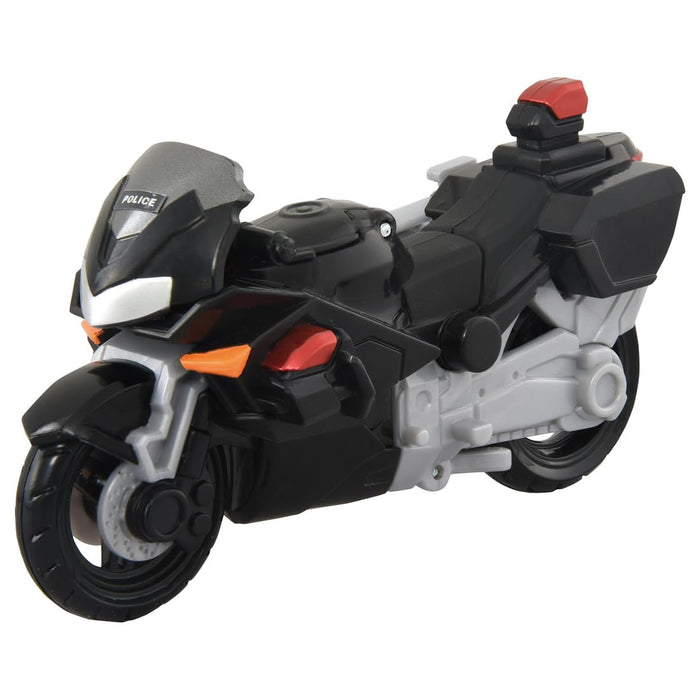 Takara Tomy Tomica Police Braver Ensemble voiture et vélo pour 3 ans et plus Mini jouet Combo