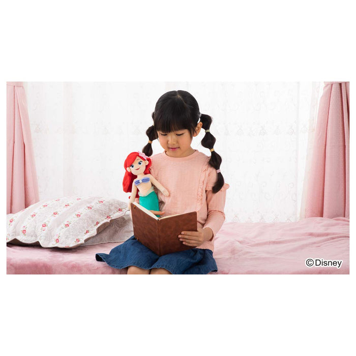 Takaratomy Arts Disney Ariel Plush Toy 34Cm Hugtto Friends Collectible
