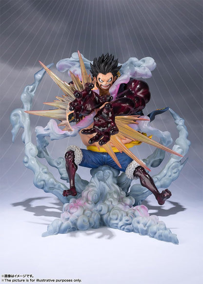 Tamashii Nations Figuarts Zero One Piece Luffy Gear 4 Lion Bazooka Figure 180mm