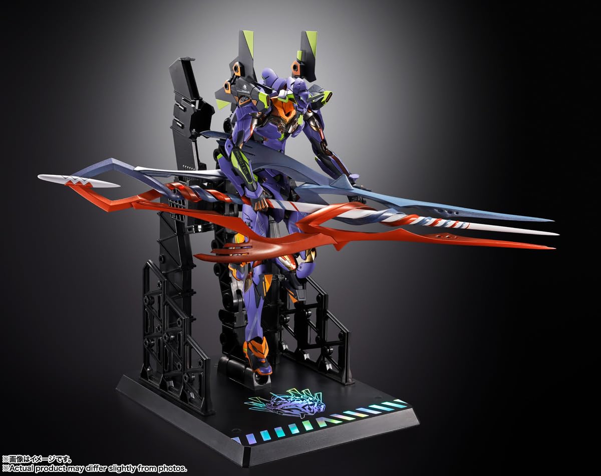 Tamashii Nations Metal Build Evangelion Unit 01 Figure 220mm with Spear