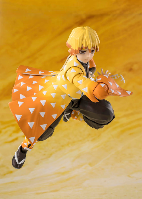 Tamashii Nations SH Figuarts Demon Slayer Zenitsu Agatsuma 140mm Movable Figure- Japan Figure Store - #1 Bring To You The Best Japanese Goods
