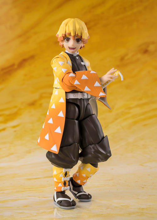 Tamashii Nations SH Figuarts Demon Slayer Zenitsu Agatsuma 140mm Movable Figure- Japan Figure Store - #1 Bring To You The Best Japanese Goods