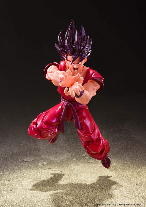 Tamashii Nations SHFiguarts Dragon Ball Son Goku Kaio-Ken 140mm Movable Figure