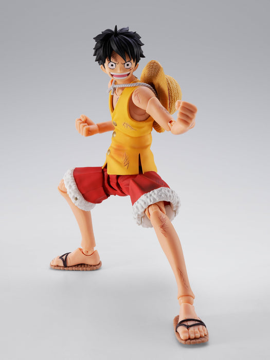 Figurine SHFiguarts One Piece Luffy Battle de Marineford 145mm de Tamashii Nations