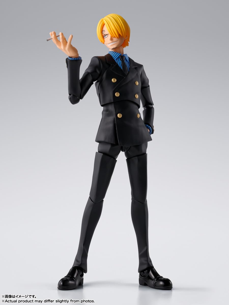 Tamashii Nations SHFiguarts One Piece Sanji 155mm Movable Figure Dawn Adventure