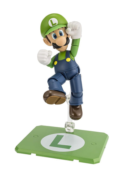 Tamashii Nations SH Figuarts Super Mario Luigi 110mm Movable Action Figures
