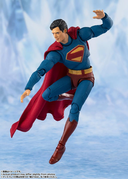 Tamashii Nations SHFiguarts Superman 165mm PVC ABS Cloth Painted Movable Figure