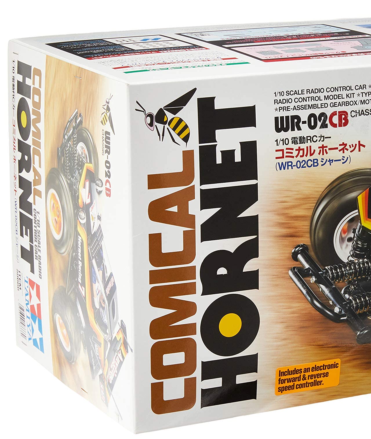 Tamiya 1/10 Electric RC Comical Hornet WR-02CB Off-Road Car 58666- Japan Figure Store - #1 Bring To You The Best Japanese Goods