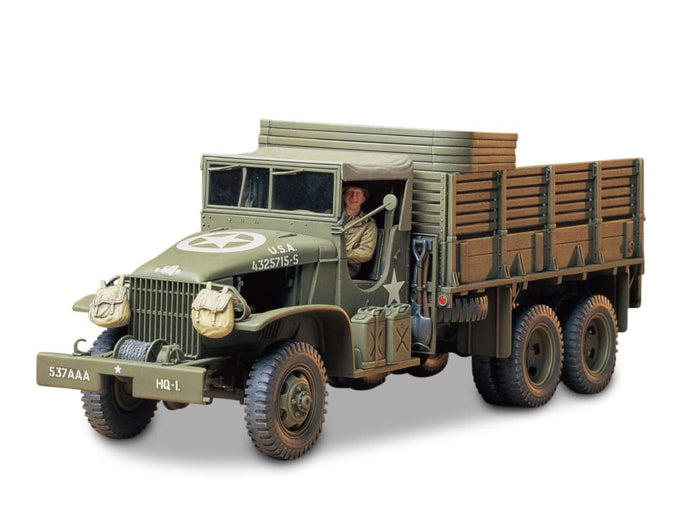 Tamiya 1/35 Military Miniature US Army 6X6 Cargo Truck Plastic Model 35218- Japan Figure Store - #1 Bring To You The Best Japanese Goods