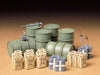Tamiya 1/35 German Army Drum Can Set Plastic Model - Military Miniature Series- Japan Figure Store - #1 Bring To You The Best Japanese Goods