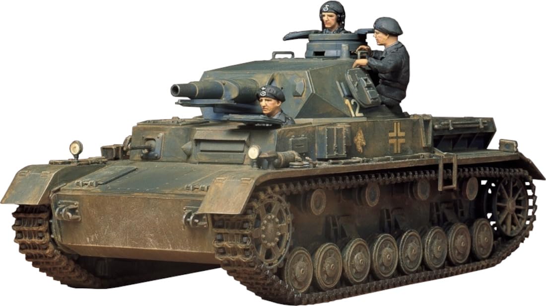 Tamiya 1/35 German Army IV Tank Ausf. D Military Miniature Plastic Model- Japan Figure Store - #1 Bring To You The Best Japanese Goods