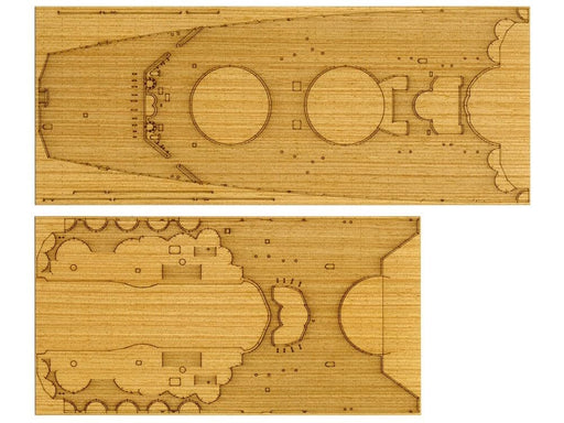 Tamiya 1/350 Japanese Battleship Yamato Wooden Deck Detail Up Parts 12645- Japan Figure Store - #1 Bring To You The Best Japanese Goods