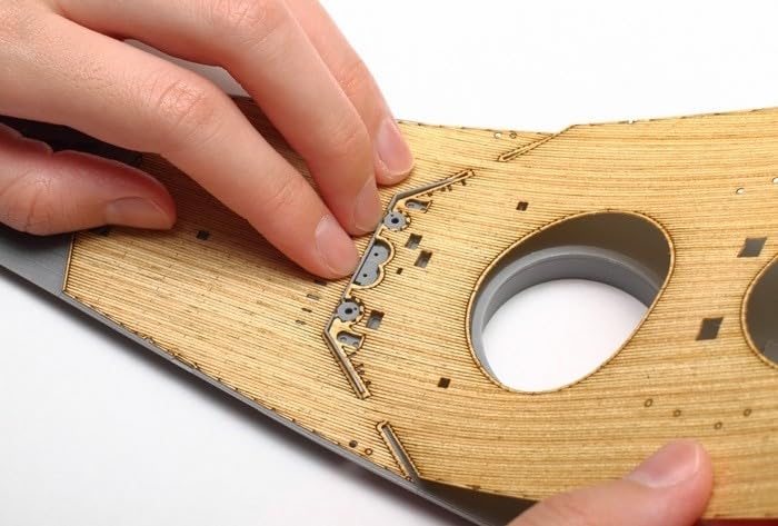 Tamiya 1/350 Japanese Battleship Yamato Wooden Deck Detail Up Parts 12645- Japan Figure Store - #1 Bring To You The Best Japanese Goods