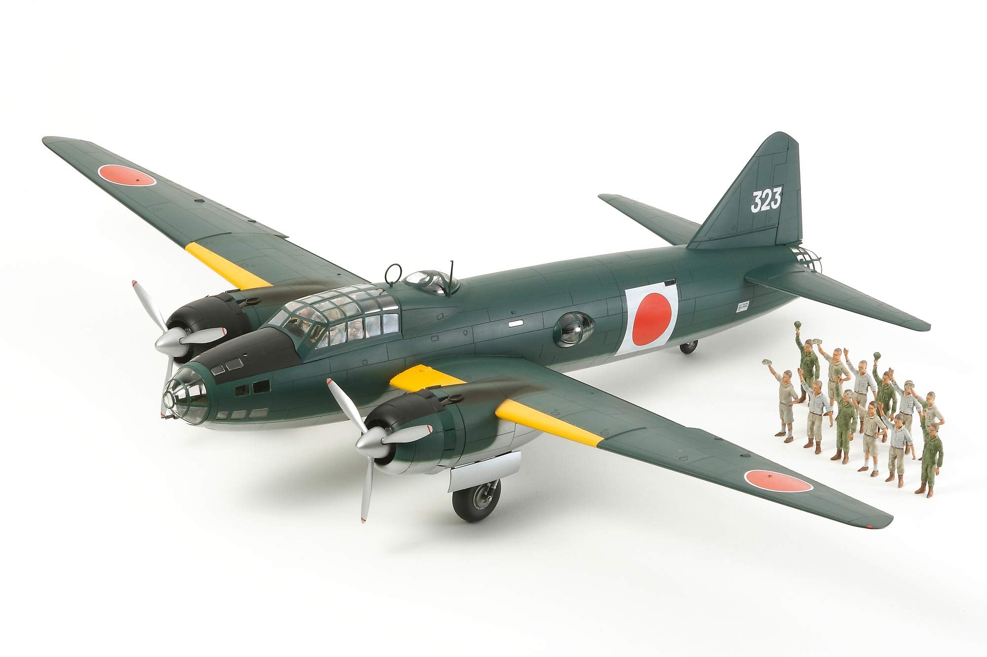 Tamiya 1/48 G4M Type 11 Model Japanese Navy Aircraft No.110 Plastic Kit 61110- Japan Figure Store - #1 Bring To You The Best Japanese Goods