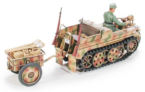 Tamiya 1/48 German Kettenkrad and Infantry Cart Model Kit 32502- Japan Figure Store - #1 Bring To You The Best Japanese Goods