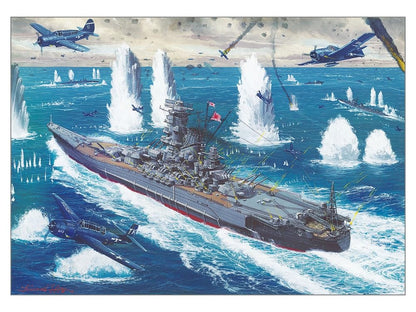 Tamiya 1/700 Waterline Battleship Yamato Final Battle Model Set (10 Ships)