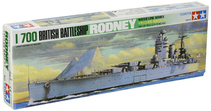 Tamiya 1/700 Royal Navy Battleship Rodney Plastic Model Kit 77502- Japan Figure Store - #1 Bring To You The Best Japanese Goods