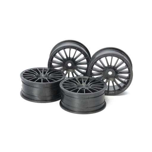 Tamiya 18-Spoke 24mm Width 0 Offset Reinforced Wheels 4pcs Touring Car 54738- Japan Figure Store - #1 Bring To You The Best Japanese Goods