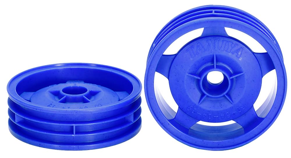 Tamiya 2WD Buggy Front Star Dish Wheels Blue Op.1680 Hop-Up 54680- Japan Figure Store - #1 Bring To You The Best Japanese Goods