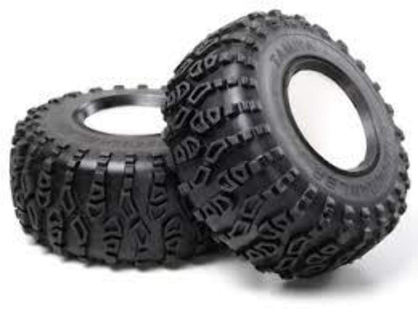 Tamiya Hop-Up Options CR-01 Cliff Crawler Tires 2 Pcs 54117- Japan Figure Store - #1 Bring To You The Best Japanese Goods