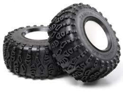 Tamiya Hop-Up Options CR-01 Cliff Crawler Tires 2 Pcs 54117- Japan Figure Store - #1 Bring To You The Best Japanese Goods