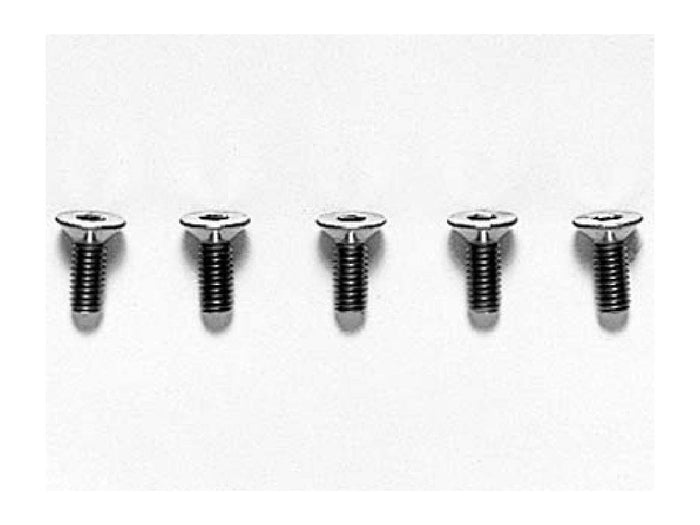 Tamiya Hop-Up Titanium 3x8mm Hex Flat Head Screws (5pcs)- Japan Figure Store - #1 Bring To You The Best Japanese Goods
