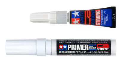 Tamiya Makeup Material Series Instant Adhesive Primer Set for Models 3G x4 87211- Japan Figure Store - #1 Bring To You The Best Japanese Goods