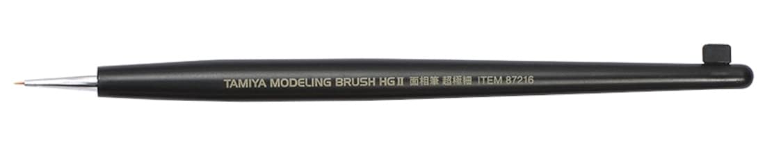 Tamiya Ultra Fine Modeling Brush HGII Face Brush Black 87216- Japan Figure Store - #1 Bring To You The Best Japanese Goods