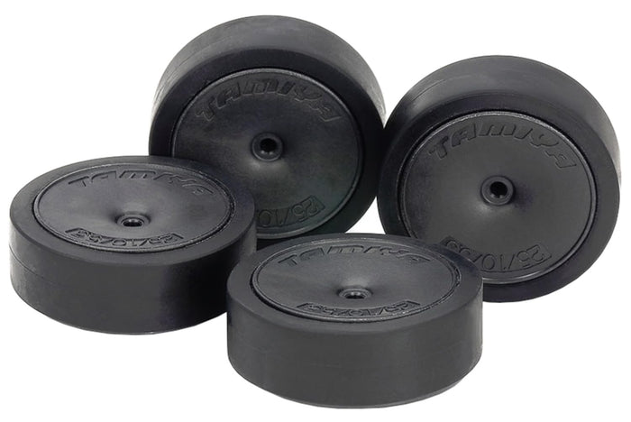 Tamiya Low Friction Mini 4WD Tires 31mm Carbon Wheels Upgrade Parts