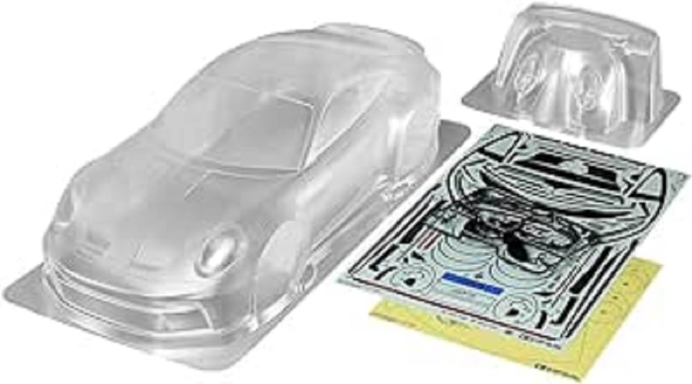 Tamiya 1/10 RC Porsche 911 GT3 (992) Spare Body Set 51705- Japan Figure Store - #1 Bring To You The Best Japanese Goods