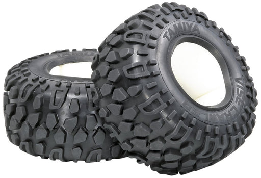 Tamiya 51324 CR-01 Vice Crawler Tires 2-Pack - High Grip Off-Road Performance- Japan Figure Store - #1 Bring To You The Best Japanese Goods