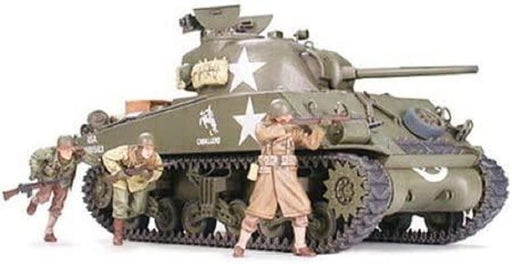Tamiya 1/35 U.S. Army M4A3 Sherman 75mm Gun Late Model Plastic Model Kit- Japan Figure Store - #1 Bring To You The Best Japanese Goods
