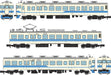 Tomytec Tetsudou Collection Jr413 Hokuriku Main Line 3-Car Set A Official Japan- Japan Figure Store - #1 Bring To You The Best Japanese Goods