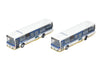 Tomytec Keio Bus Farewell 96Mc Medium Long Vehicle Set of 2 Diorama Supplies- Japan Figure Store - #1 Bring To You The Best Japanese Goods
