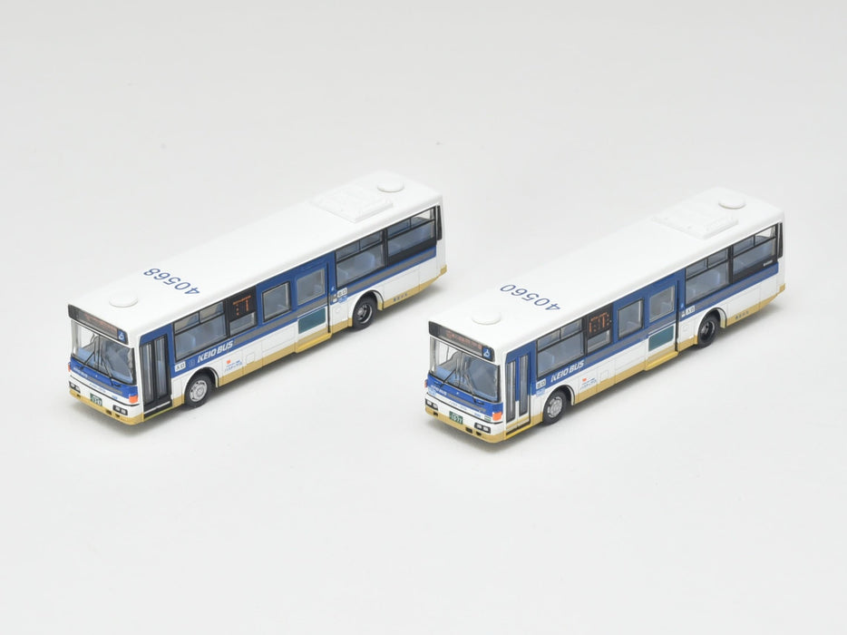 Tomytec Keio Bus Farewell 96Mc Medium Long Vehicle Set of 2 Diorama Supplies- Japan Figure Store - #1 Bring To You The Best Japanese Goods