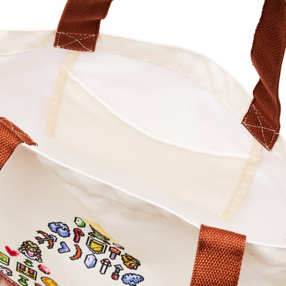 Sanei Boeki The Legend Of Zelda A Link To The Past Pixel Art Tote Bag- Japan Figure Store - #1 Bring To You The Best Japanese Goods