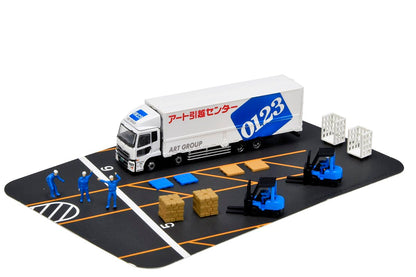 Tomytec Truck Collection Logistics Wing Van Set C Diorama Supplies- Japan Figure Store - #1 Bring To You The Best Japanese Goods