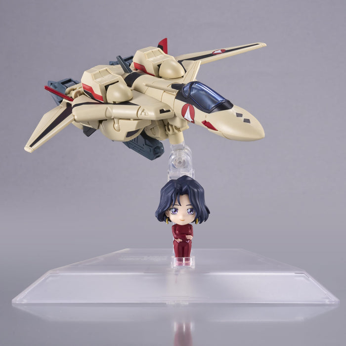 Tamashii Nations Tiny Session Macross Plus YF-19 Action Figure with Myung 110mm PVC- Japan Figure Store - #1 Bring To You The Best Japanese Goods