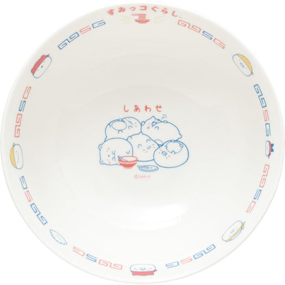 San-X Sumikko Gurashi Anytime Ramen Bowl Tk21702 Durable Ceramic Dish