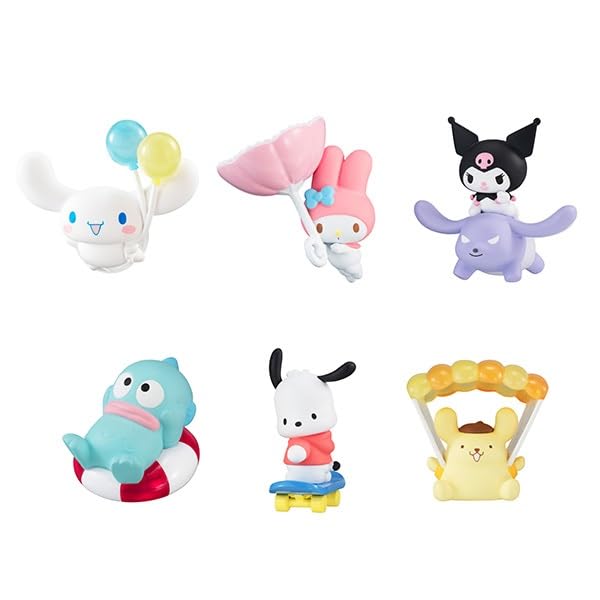 Megahouse Tobimasu Sanrio Characters Box 50mm PVC Painted Figure Set- Japan Figure Store - #1 Bring To You The Best Japanese Goods