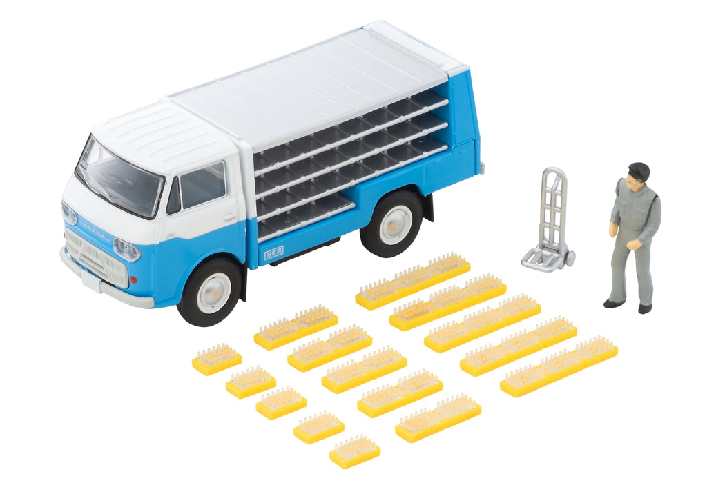 Tomytec Tomica Limited Vintage Lv-210A Mazda E2000 Bottle Car White Light Blue- Japan Figure Store - #1 Bring To You The Best Japanese Goods