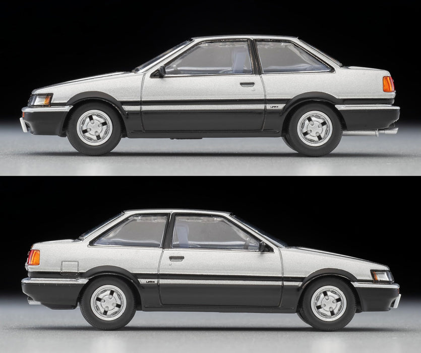 Tomytec Tomica Neo 1/64 Toyota Corolla Levin 2-Door GT-Apex 1984 Silver/Black- Japan Figure Store - #1 Bring To You The Best Japanese Goods