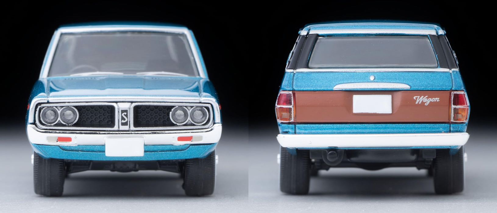 Tomytec Tomica Neo 1:64 Nissan Skyline Wagon 1972 Sporty Blue Model Car- Japan Figure Store - #1 Bring To You The Best Japanese Goods