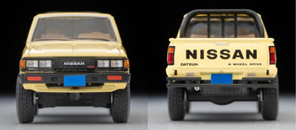 Tomytec Nissan Truck 4X4 King Cab Yellow - Tomica Limited Vintage Neo Lv-N321A- Japan Figure Store - #1 Bring To You The Best Japanese Goods