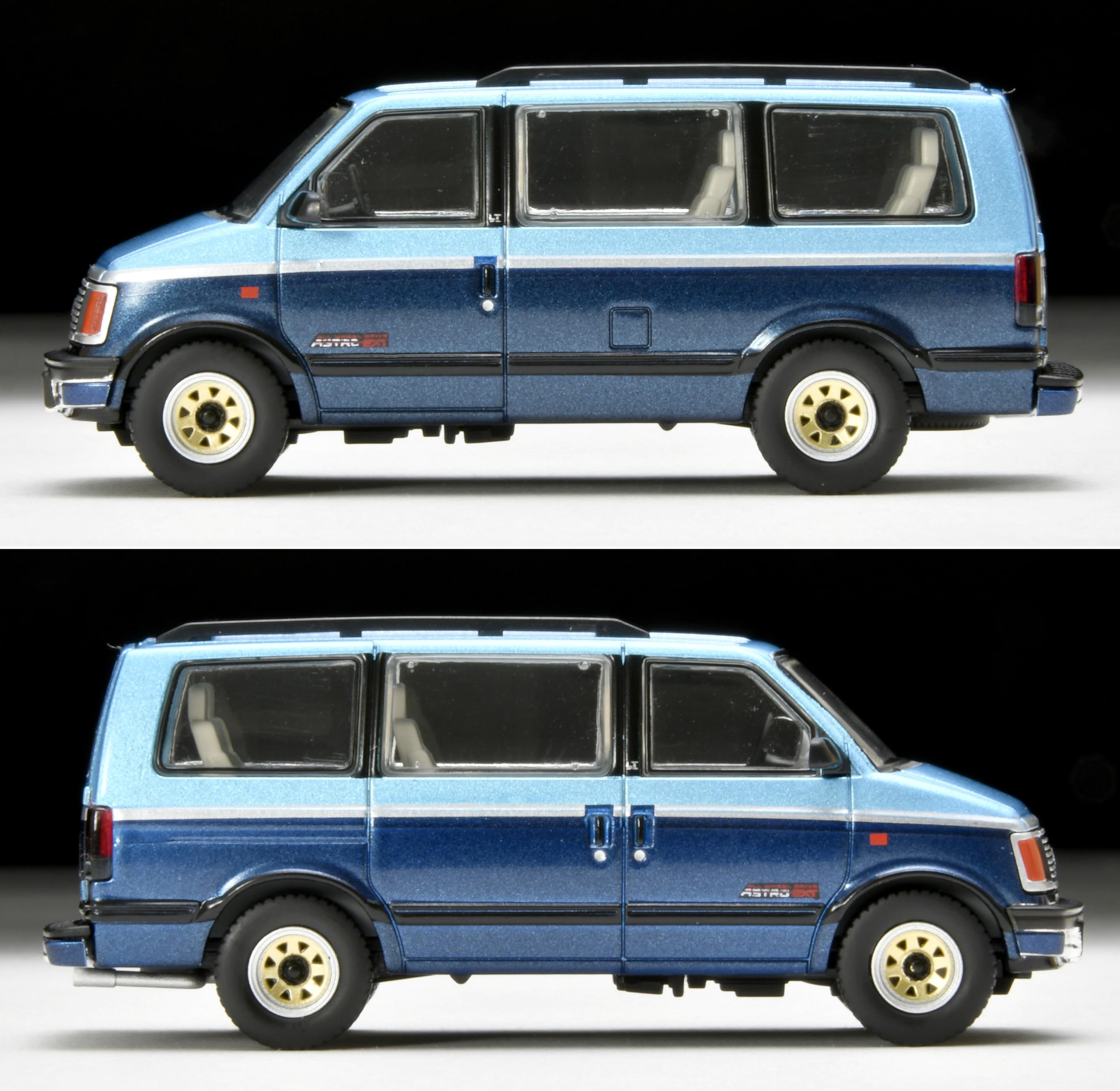 Tomytec Tomica Limited Vintage Neo 1994 Chevrolet Astro LT AWD Light Blue/Navy- Japan Figure Store - #1 Bring To You The Best Japanese Goods