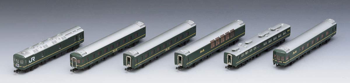 Tomytec Tomix N Gauge 24 Series 25 Type Twilight Express 6-Car Basic Set 98362- Japan Figure Store - #1 Bring To You The Best Japanese Goods