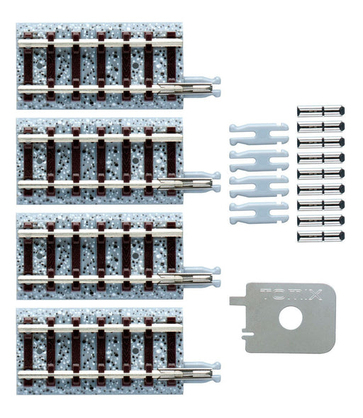 Tomytec Tomix N Gauge Joint Rail S35-J F Set of 4 Railway Model Supplies- Japan Figure Store - #1 Bring To You The Best Japanese Goods