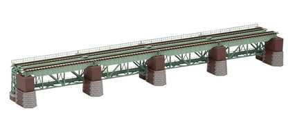 Tomytec Tomix N Gauge Green Upper Deck Iron Bridge Set 3270 Railway Model- Japan Figure Store - #1 Bring To You The Best Japanese Goods