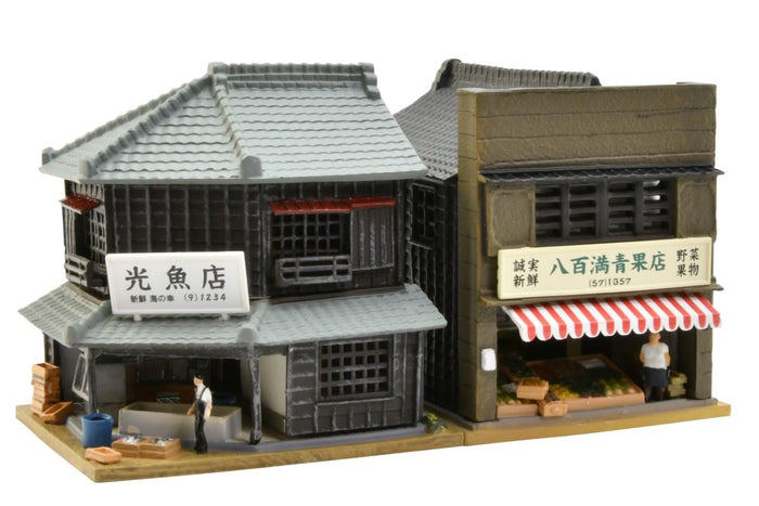 Tomytec Building Collection Kenkore 191 Fishmonger Greengrocer Diorama Supplies- Japan Figure Store - #1 Bring To You The Best Japanese Goods