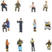Tomytec Diorama Collection 102 Working People for Trains and Buses Supplies- Japan Figure Store - #1 Bring To You The Best Japanese Goods